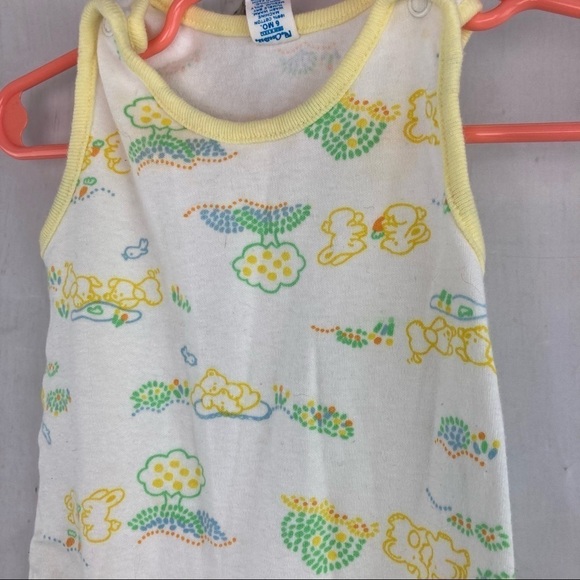 Carter’s vintage overall outfit with bunnies - Picture 3 of 5